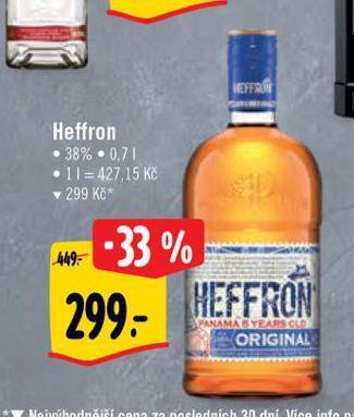 Albert Heffron nabídka