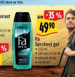 Albert Fa sprchový gel nabídka