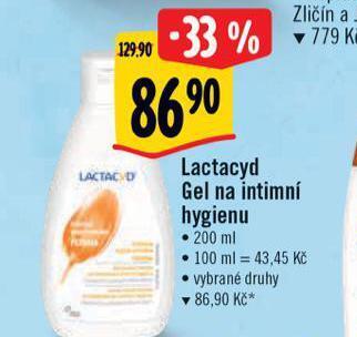 Albert Lactacyd gel na intimní hygienu nabídka