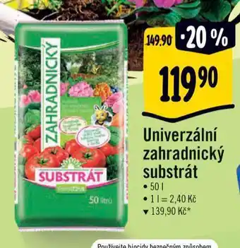 Albert Univerzální zahradanický substrát nabídka