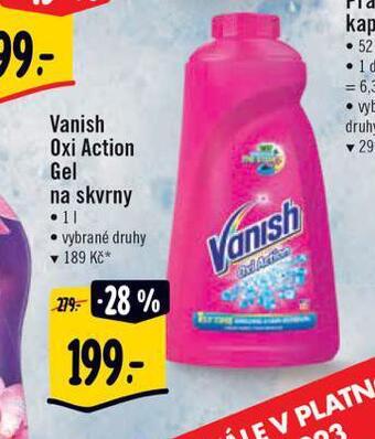 Albert Vanish oxi action na skvrny nabídka