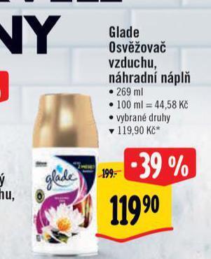Albert Osvěžovač vzduchu glade nabídka