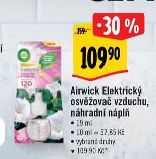 Albert Airwick elektrický osvěžovač vzduchu nabídka