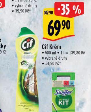 Albert Cif krém nabídka