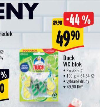 Albert Duck wc blok nabídka