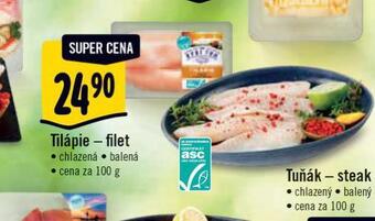 Albert Tilápie filet nabídka