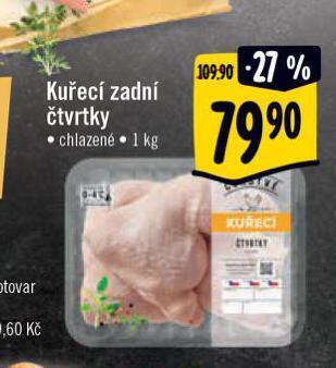 Albert Kuřecí zadní čtvrtky nabídka