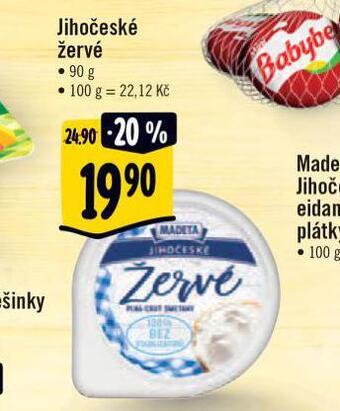 Albert Jihočeské žervé nabídka
