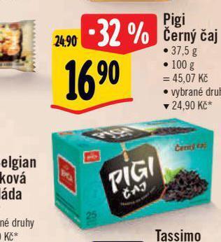 Albert Pigi čaj nabídka