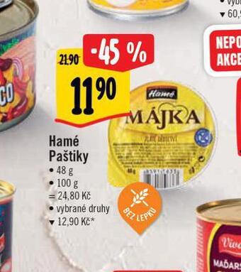 Albert Hamé paštiky nabídka