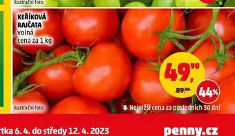 Penny Market Keříčková rajčata nabídka