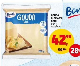 Penny Market Gouda blok 48% boni nabídka