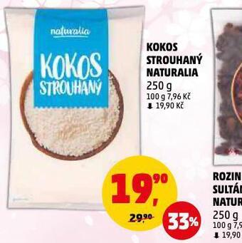 Penny Market Kokos strouhaný naturalia nabídka