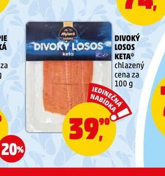 Penny Market Divoký losos keta nabídka