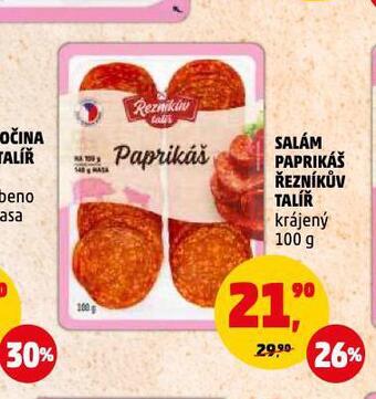 Penny Market Salám paprikáš nabídka