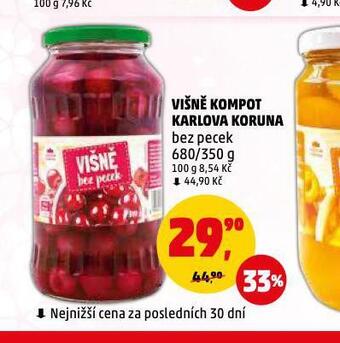 Penny Market Višně kompot karlova koruna nabídka