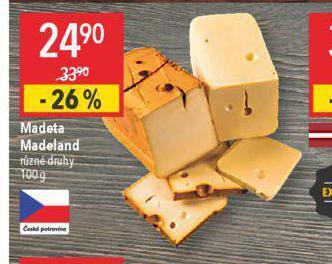 Globus Madeta madeland nabídka