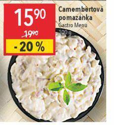 Globus Camembertová pomazánka nabídka