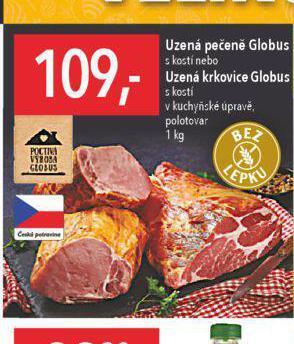Globus Uzená krkovice nabídka