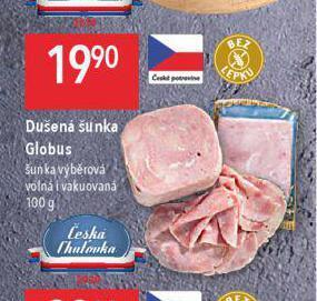 Globus Dušená šunka nabídka