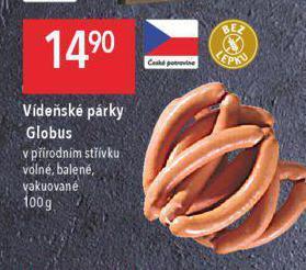 Globus Vídeňské párky nabídka