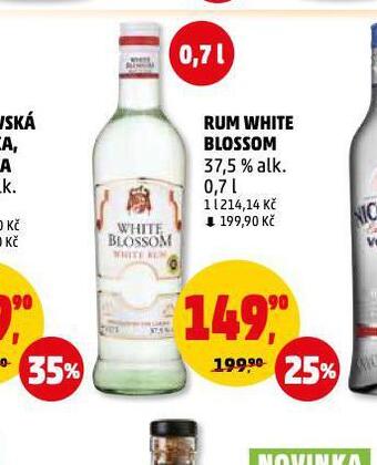 Penny Market Rum white blossom nabídka