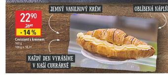 Globus Croissant s krémem nabídka