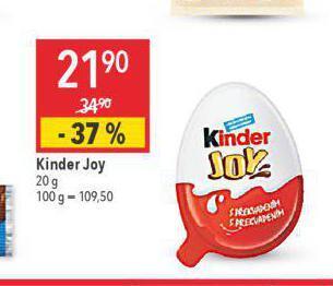 Globus Kinder joy nabídka