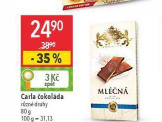 Globus Carla čokoláda nabídka