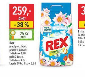 Globus Rex prací prostředek nabídka