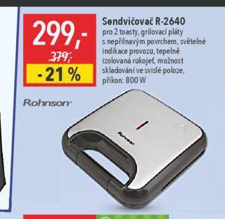 Globus Sendvičovač nabídka