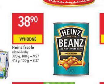 Globus Heinz fazole nabídka