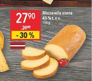 Globus Mozzarella sýr nabídka