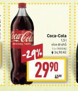 Billa Coca-cola nabídka