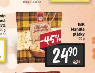 Billa Mandle nabídka