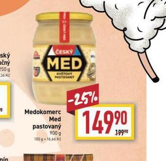 Billa Medokomerc med pastovaný nabídka