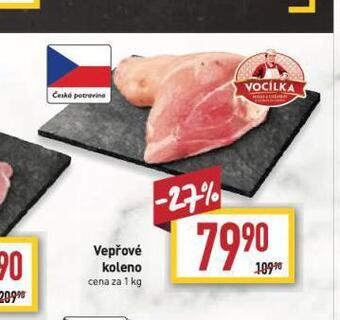 Billa Vepřové koleno nabídka