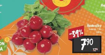 Billa Ředkvičky nabídka