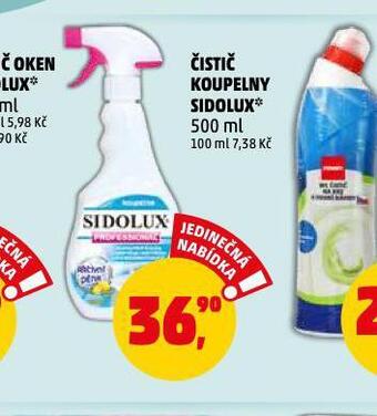 Penny Market Sidolux čistič koupelny nabídka