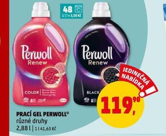 Penny Market Perwoll prací gel nabídka
