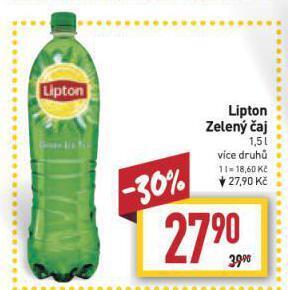 Billa Lipton zelený čaj nabídka