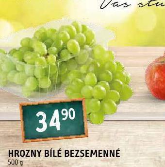Terno Hrozny bílé bezsemenné nabídka