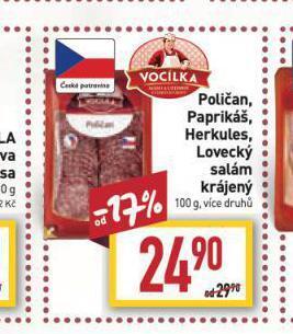Billa Poličan nabídka