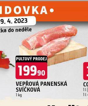 Terno Vepřová panenská svíčková nabídka