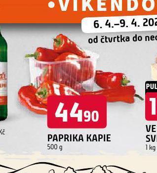 Terno Paprika kapie nabídka