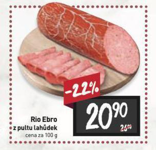 Billa Rio ebro nabídka
