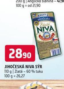 Terno Jihočeská niva sýr nabídka