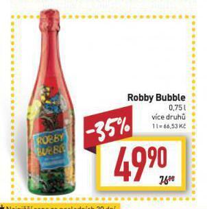 Billa Robby bubble nabídka