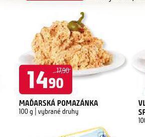 Terno Maďarská pomazánka nabídka