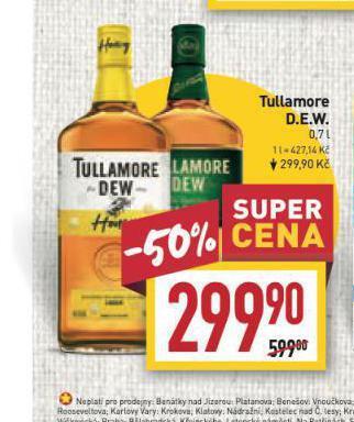 Billa Tullamore d.e.w. nabídka